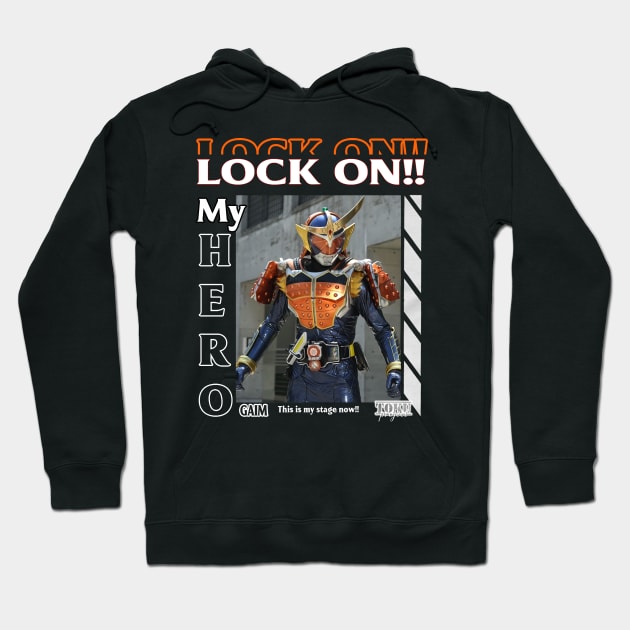 My Hero Gaim Hoodie by Tokuproject